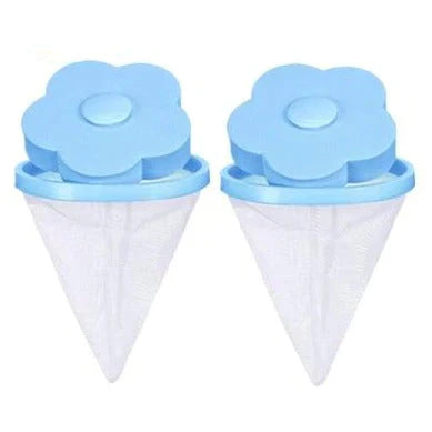 Floating Hair & Fur Catcher - FurFree-2 pieces Blue-Nora Luxe