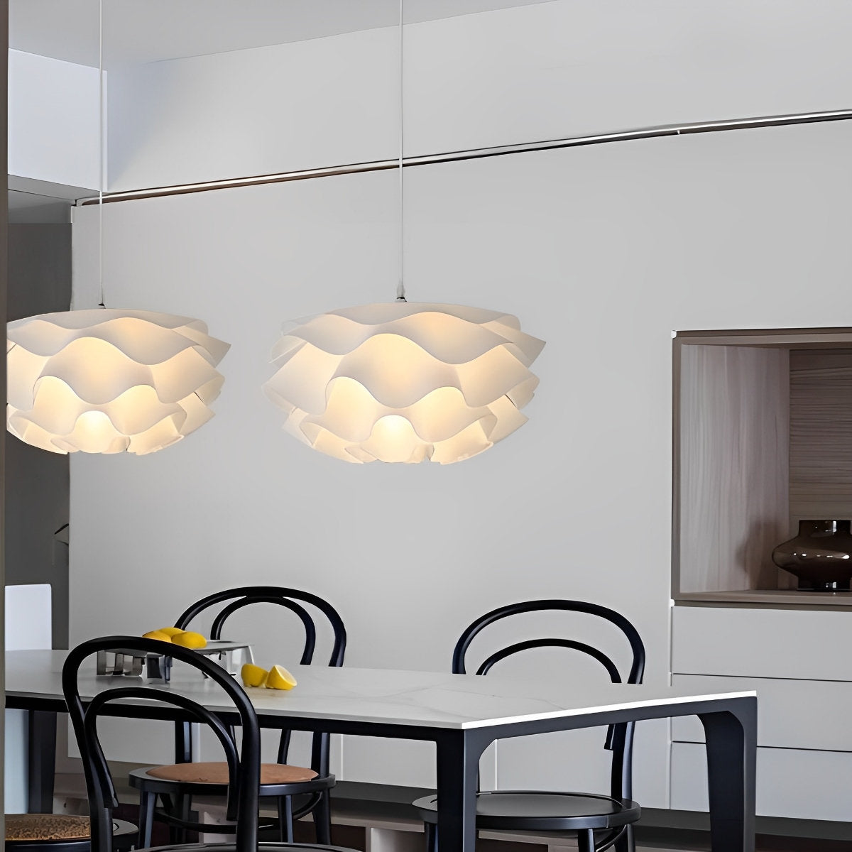 Petals Design Adjustable LED Pendant Ceiling Light