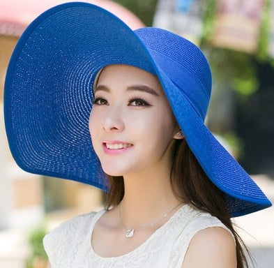 Packable Women's Sun Hat with Large Brim - Pexav