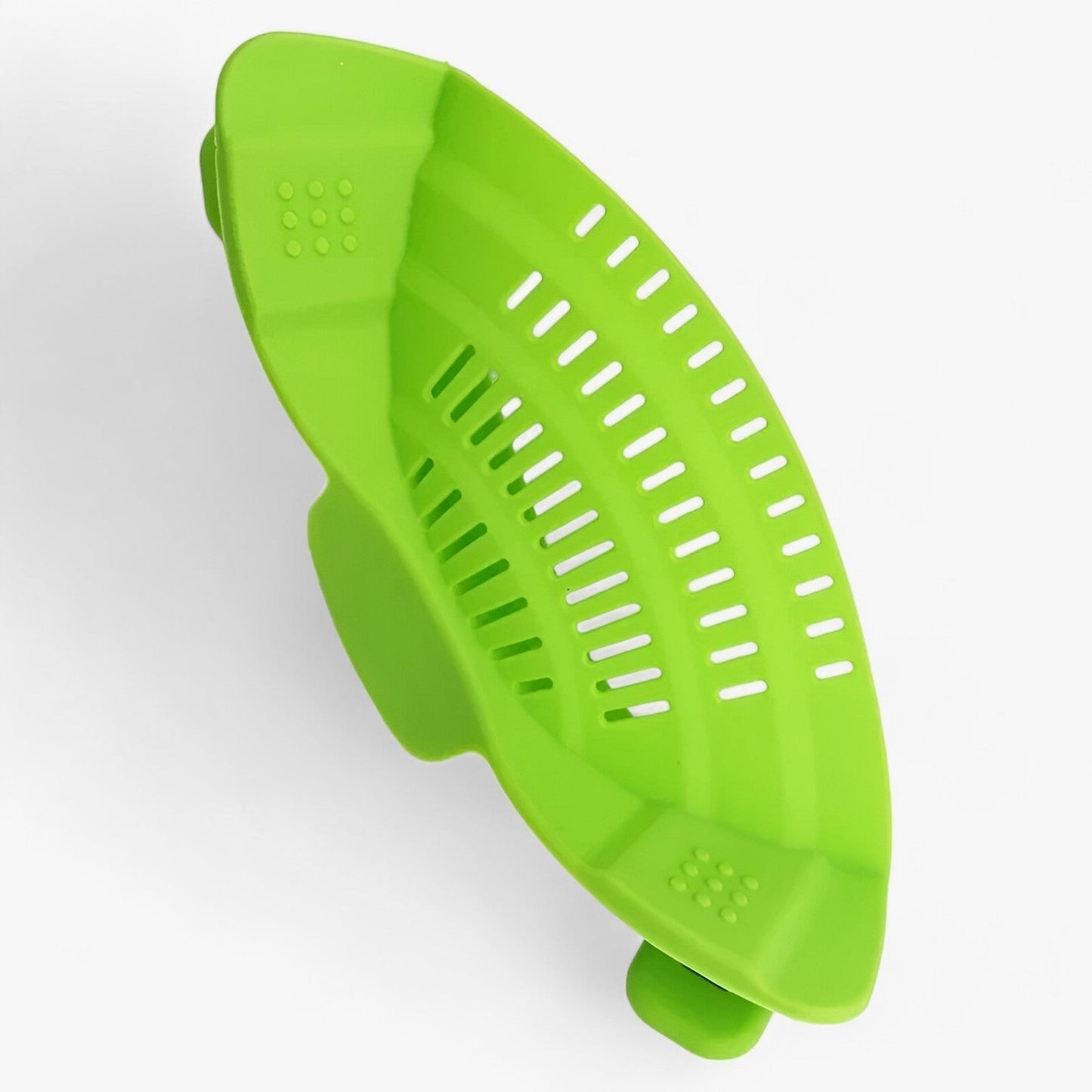 Foldable Silicone Kitchen Colander - FlexiStrain-Green-Nora Luxe
