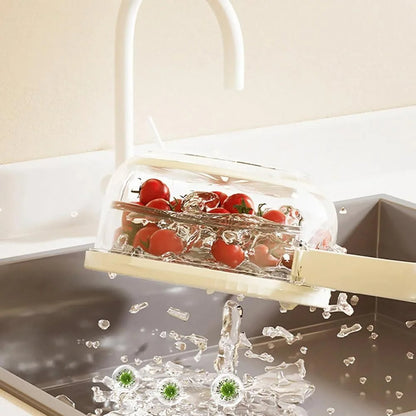 Fruit and Vegetable Storage Container - FreshSeal-White-Nora Luxe