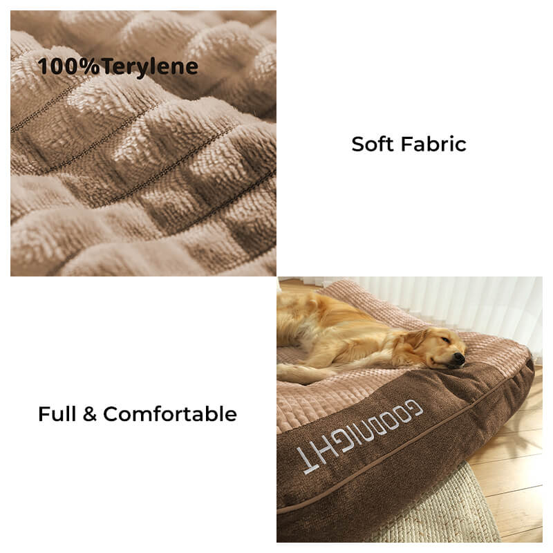 Plush Orthopedic Durable Pet Dog Mattress Bed
