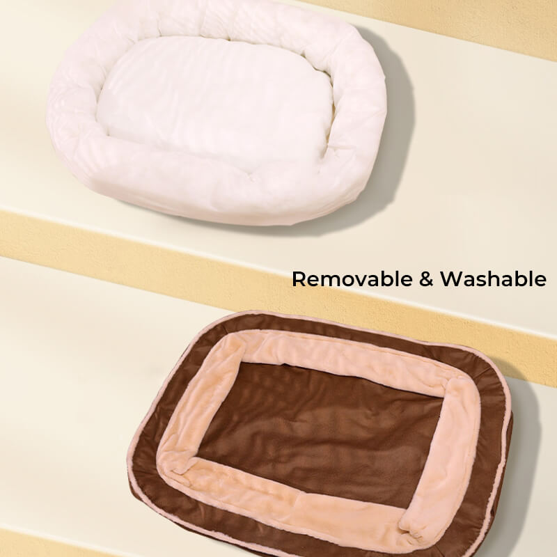 Comfortable Plush Orthopedic Pet Bed