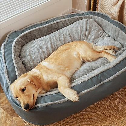 Comfortable Plush Orthopedic Pet Bed