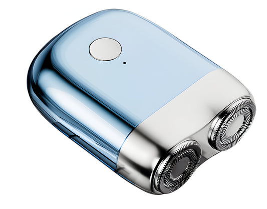 Compact Rechargeable Mens Travel Shaver - Pexav
