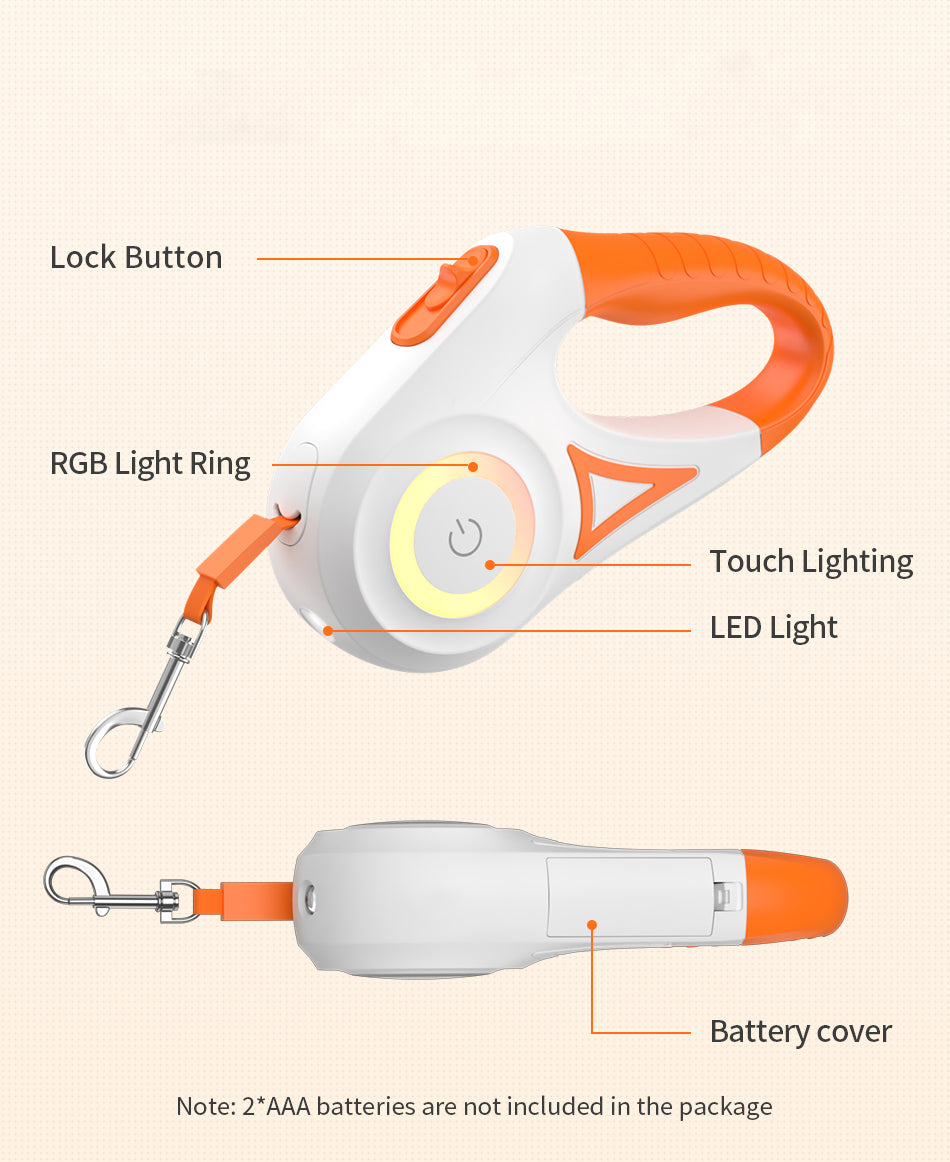 Compact Adjustable Pet Leash