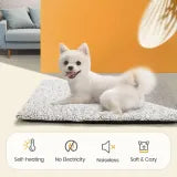 Cozy Heated Cat Bed | Warm Pet Mat