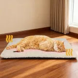 Cozy Heated Cat Bed | Warm Pet Mat