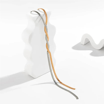 Beautiful Dainty Snake Chain Pendant Necklace