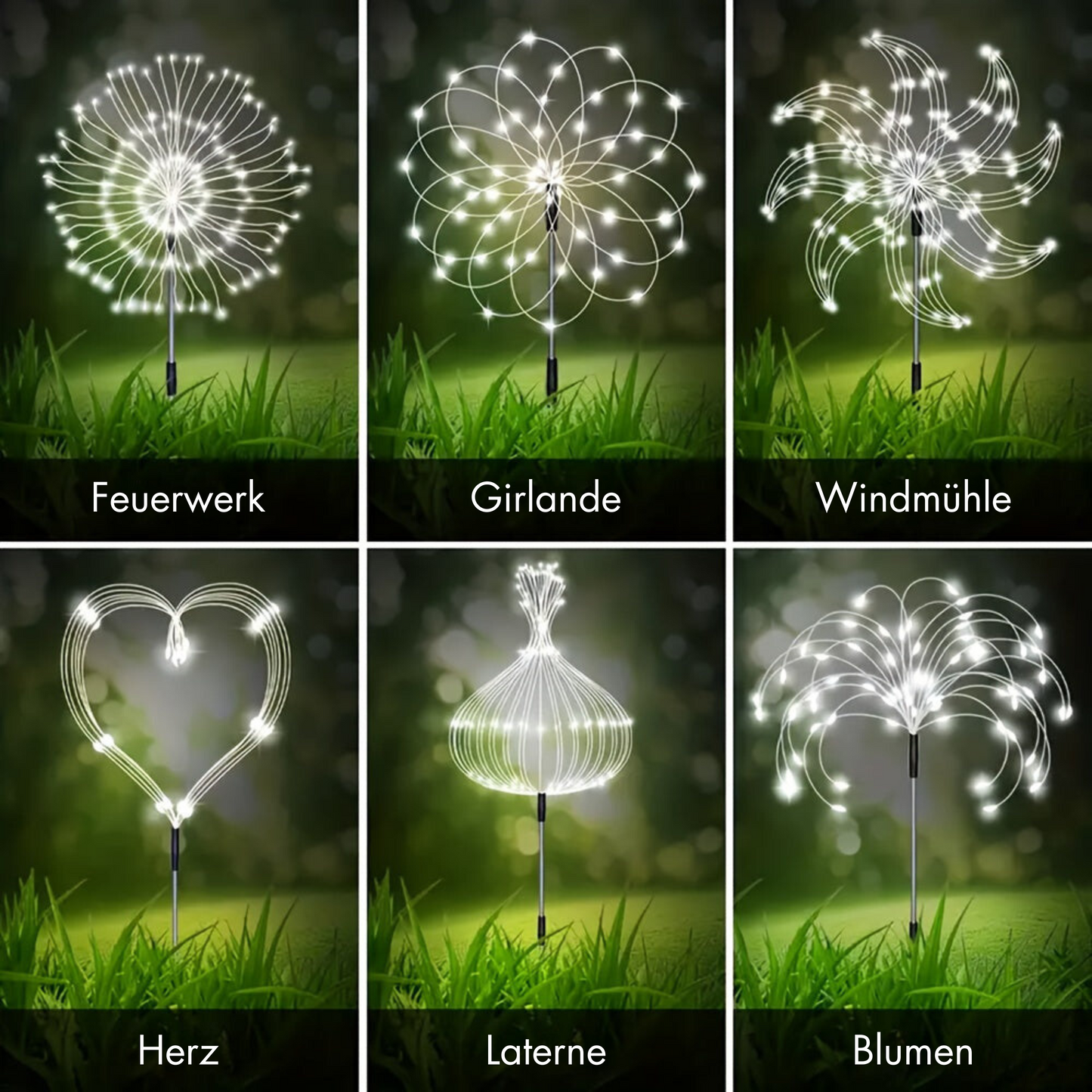 Colorful Outdoor Waterproof String Lights