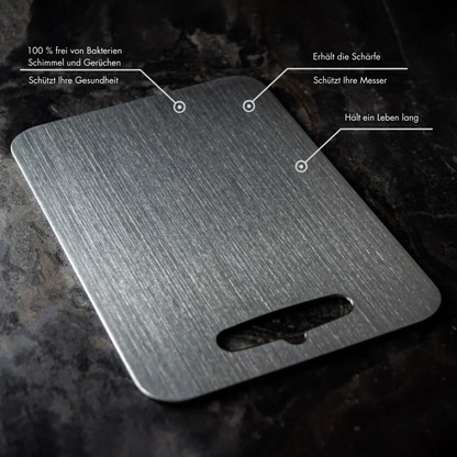 Durable Two Sided Kitchen Cutting Board Stainless Steel