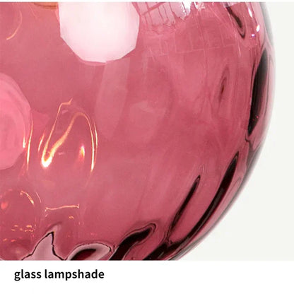 Beautiful Glass Hanging Lamp Fixture