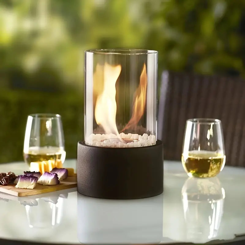 Slim Space Saving Indoor Ethanol Fire Pit