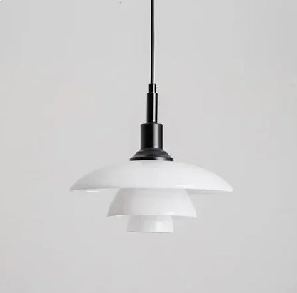 Glass Decorative Lamp - AuroraGlow-Hanger (Black)-Nora Luxe