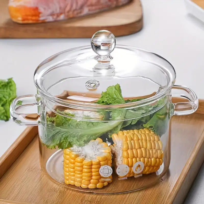 Glass Stew Pot - ClearCook-Nora Luxe