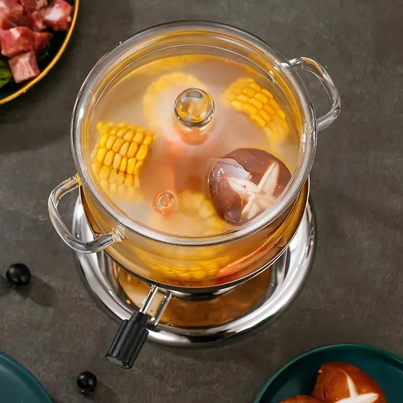 Glass Stew Pot - ClearCook-Nora Luxe