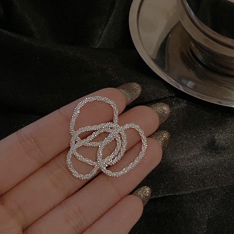 Shining Crystal Bridal Ring