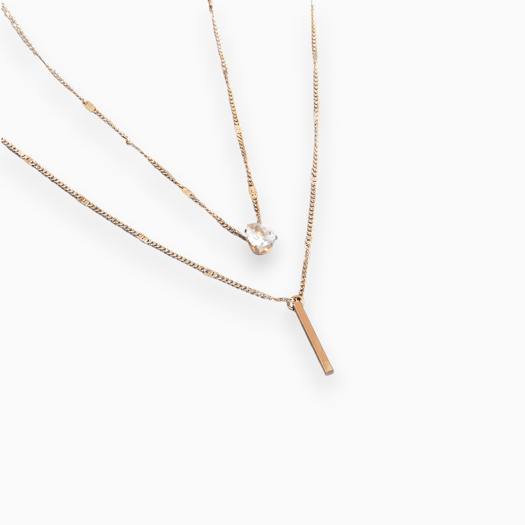 Glow Grid Chain - Lumia-Gold-Nora Luxe