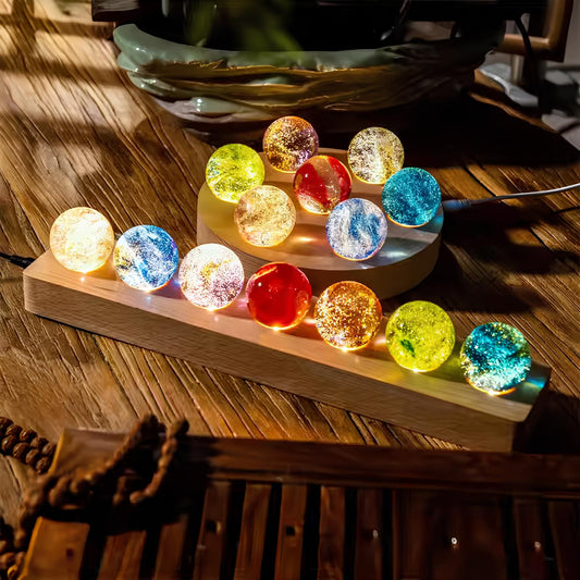 Colorful Crystal Decor Balls - Pexav