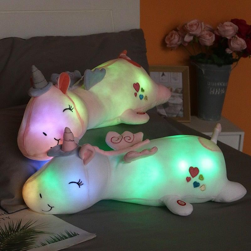 Sparkly Soft Unicorn Night Light Toy