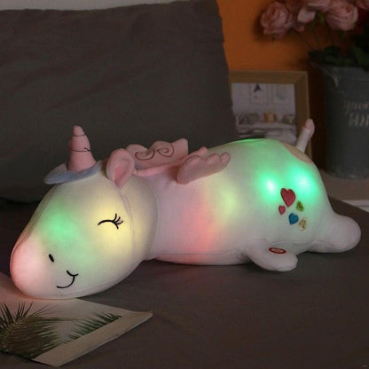 Sparkly Soft Unicorn Night Light Toy