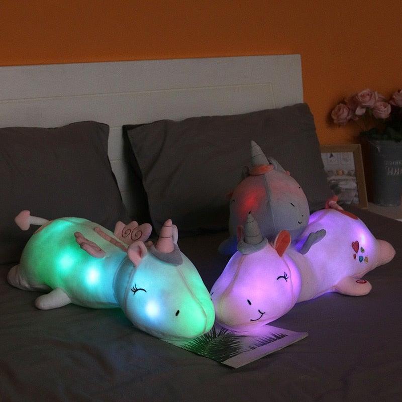 Sparkly Soft Unicorn Night Light Toy