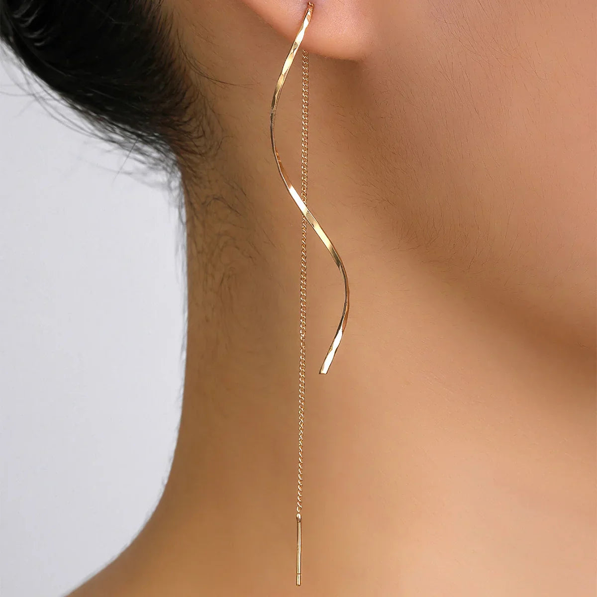 Trendy Tassel Drop Earrings