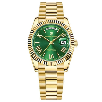 Premium Men's Automatic Stainless Steel Date Watch