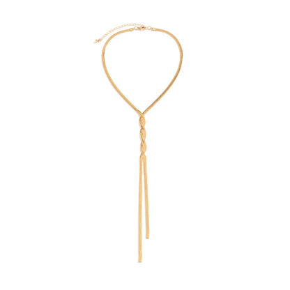 Beautiful Dainty Snake Chain Pendant Necklace