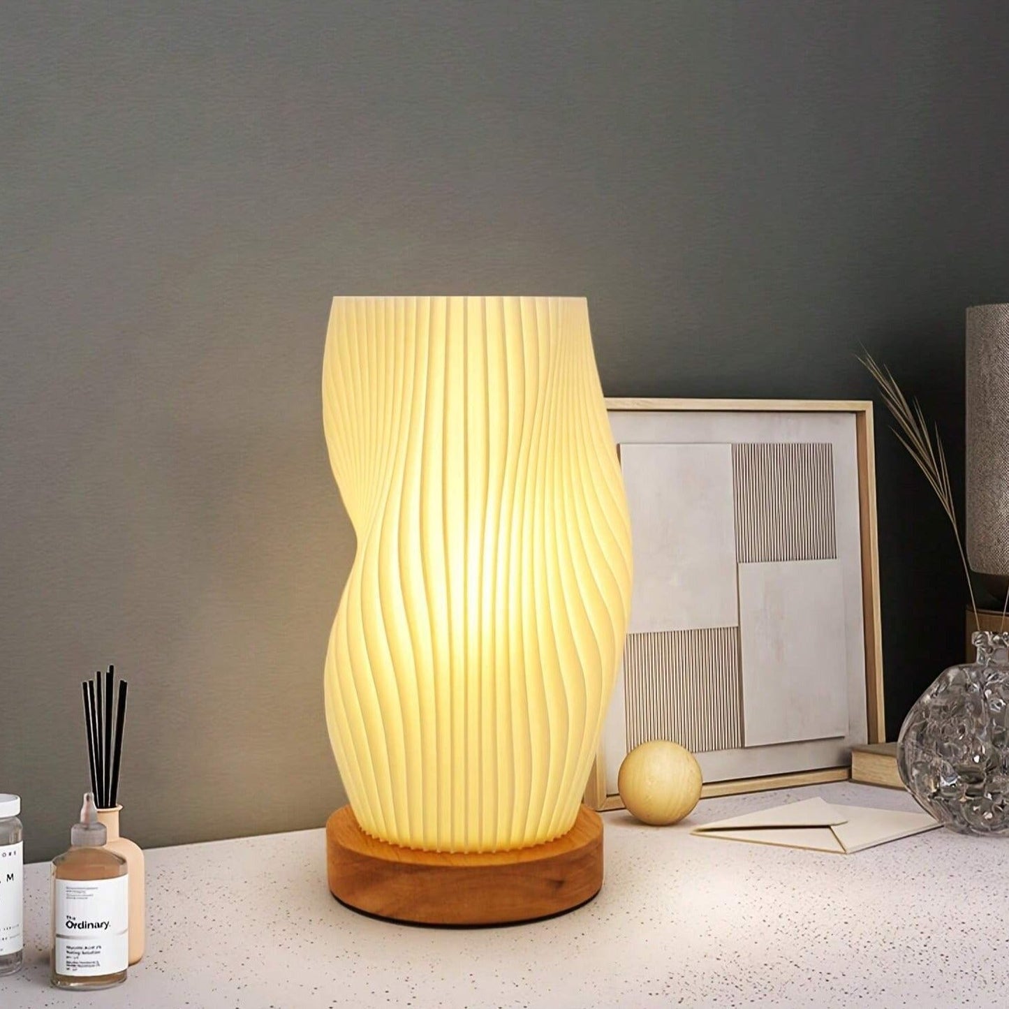 Golf-shaped Mood Lamp - Sofia-7.87 in-Nora Luxe