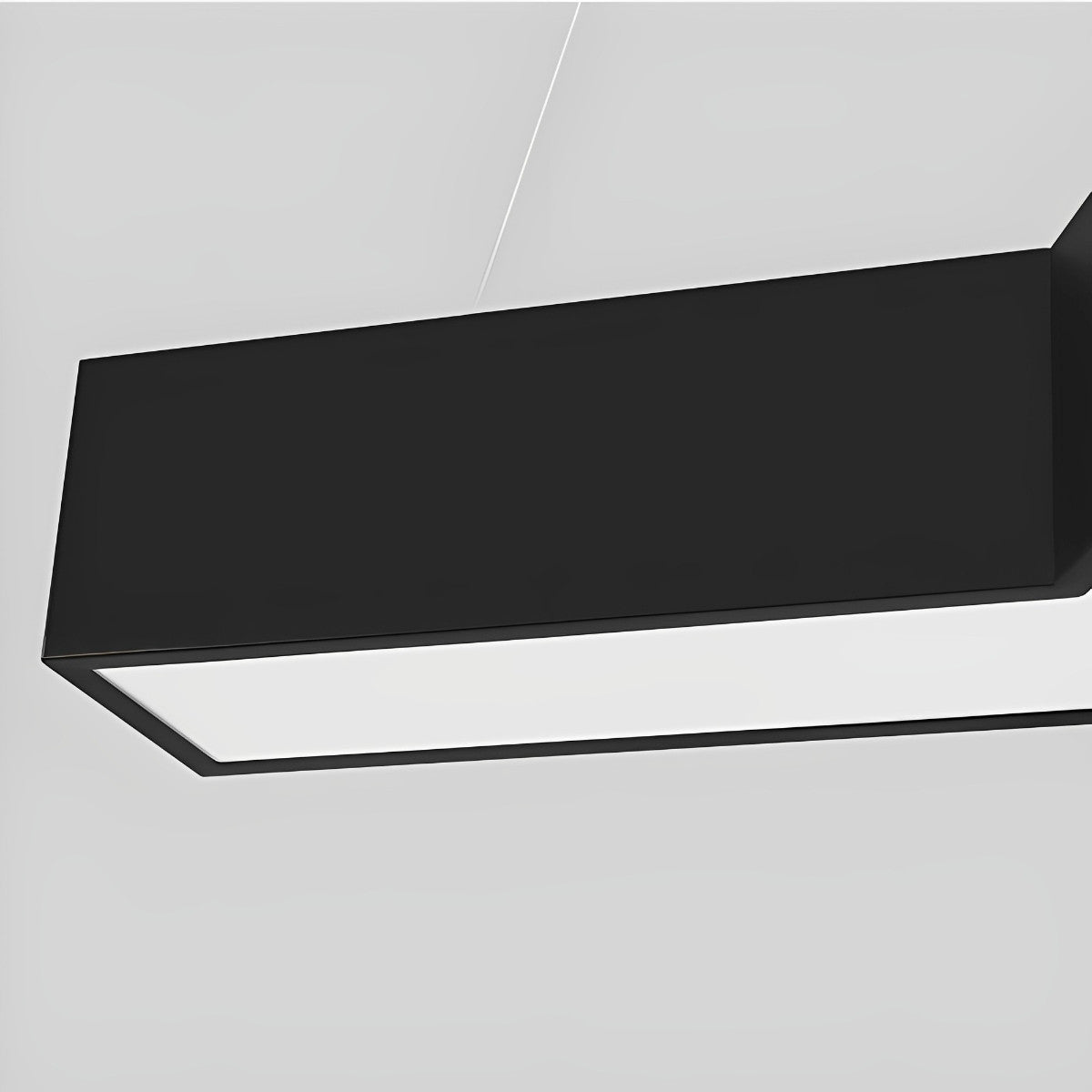 Sleek Contemporary LED Pendant Office Ceiling Light Fixture
