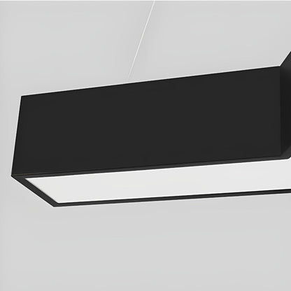 Sleek Contemporary LED Pendant Office Ceiling Light Fixture