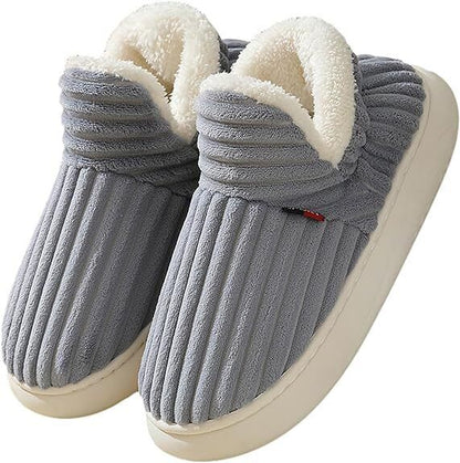 Soft Plush Home Slippers | Warm Cozy Indoor Shoes