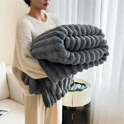 Ultra Soft Oversized Throw Blanket
