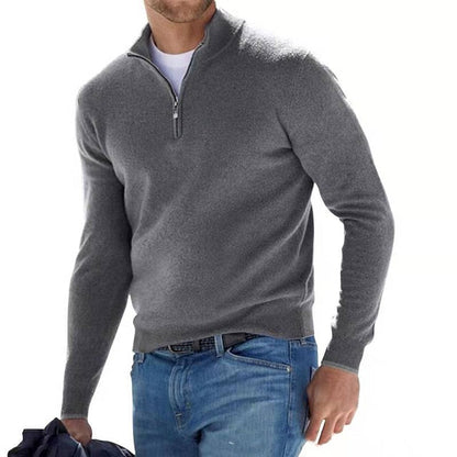 Soft Mens Merino Wool V Neck Sweater
