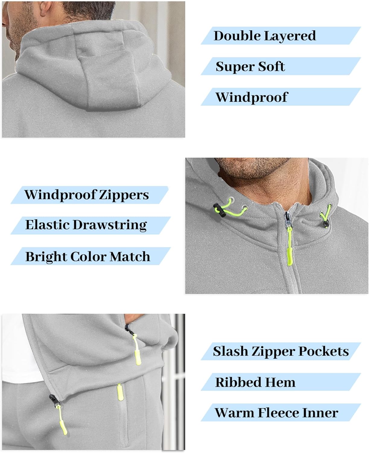 Relaxed Fit Men's Track Suit Set