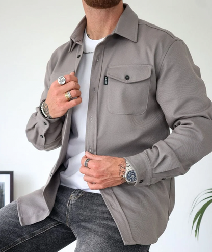 Timeless Mens Long Sleeve Button Shirt