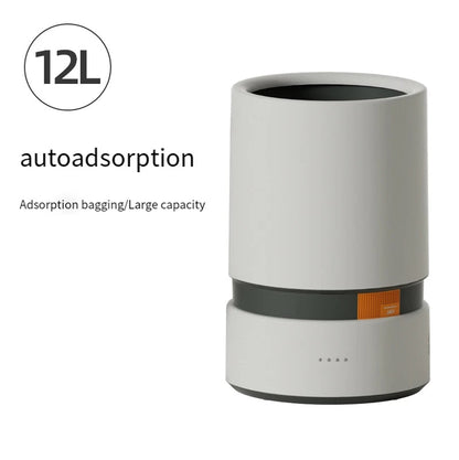 Touchless Sensor Trash Can with Bag Dispenser