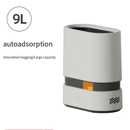 Touchless Sensor Trash Can with Bag Dispenser