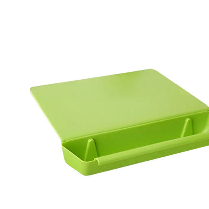 Space Saving Wooden Board with Storage Tray