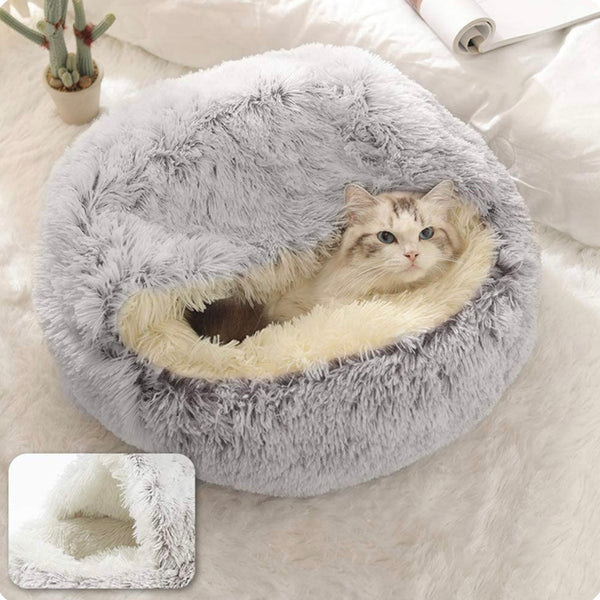 Soft Cat Hideaway Bed