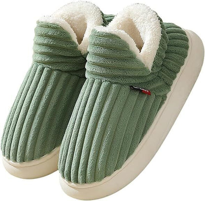 Soft Plush Home Slippers | Warm Cozy Indoor Shoes