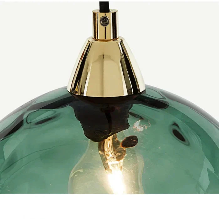 Beautiful Glass Hanging Lamp Fixture