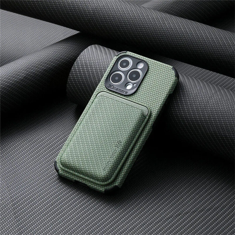 Slim Magnetic iPhone Wallet Case