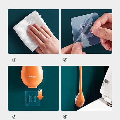 Soft Bristle Bathroom Toilet Brush - Pexav