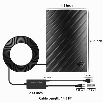 Ultra HD 4K TV Indoor Antenna