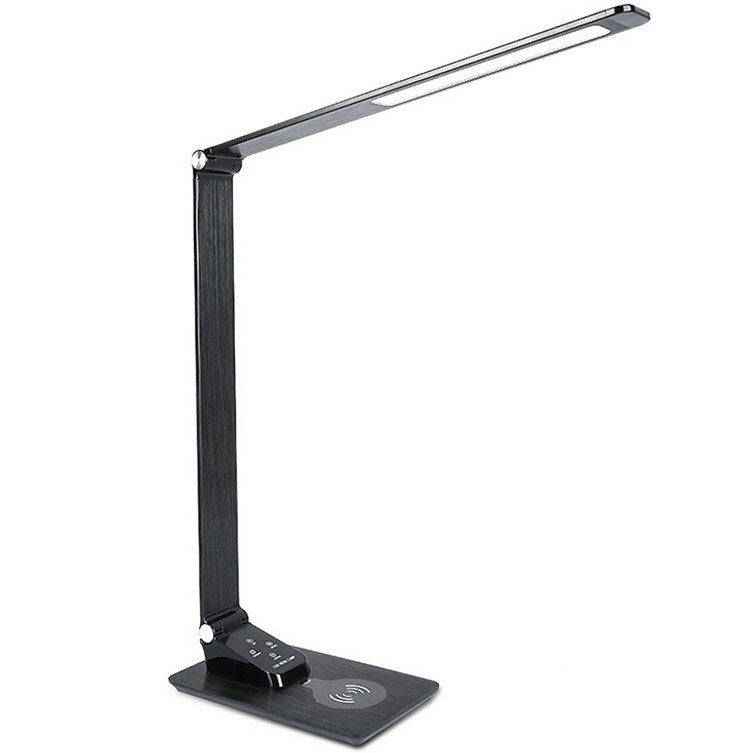 Adjustable Bright LED Table Lamp with USB Charger - Pexav