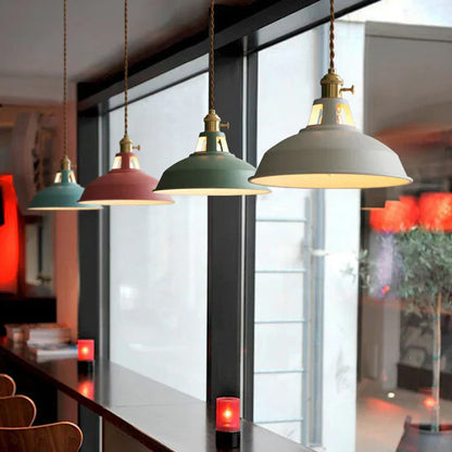 Vintage Metal Hanging Lamp
