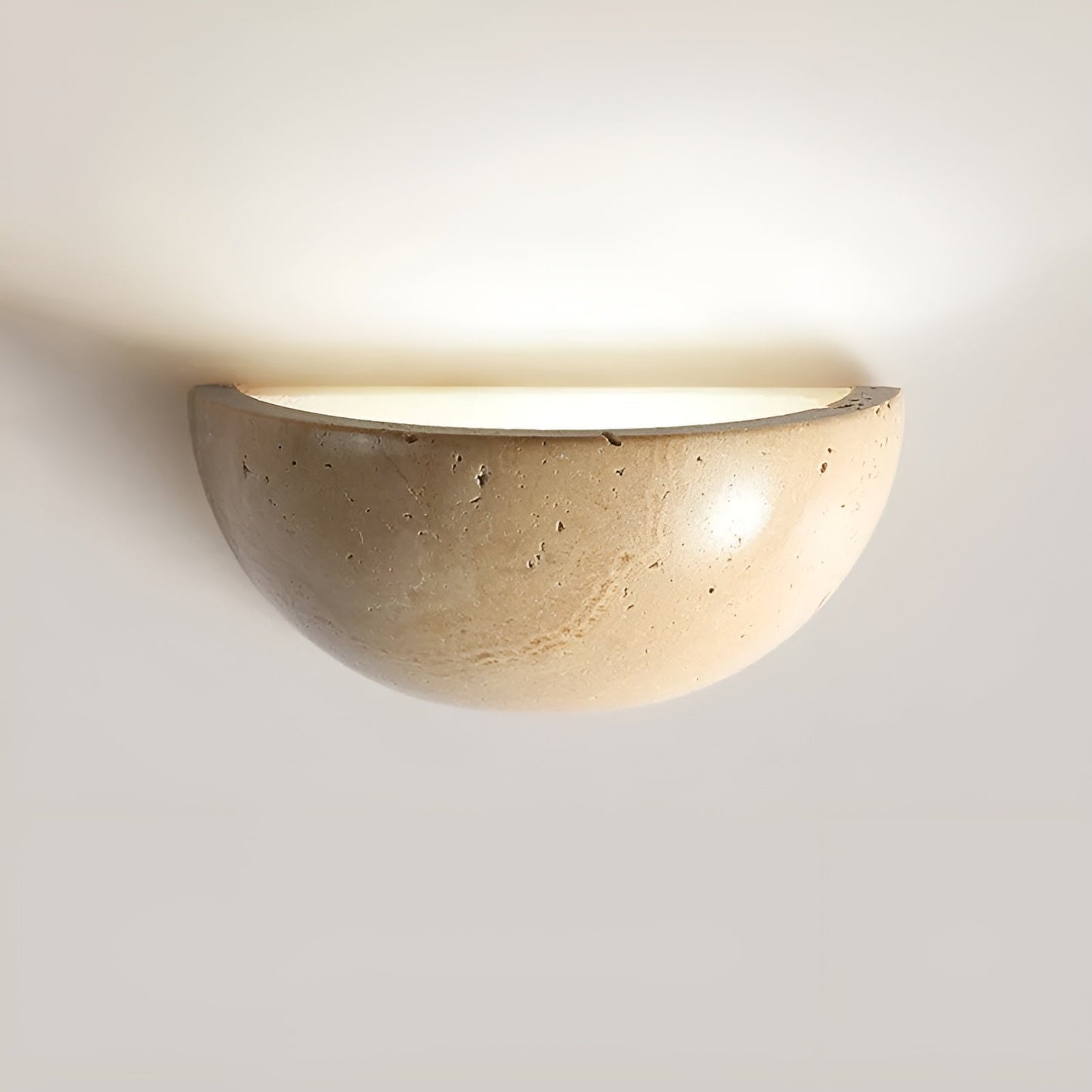Soft Glow LED Semi-Circular Wall Light - Pexav