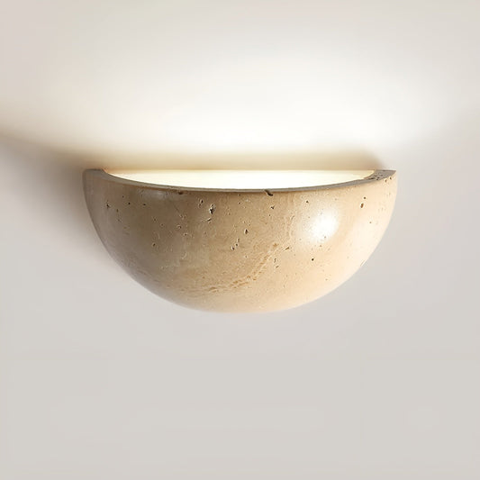 Soft Glow LED Semi-Circular Wall Light - Pexav